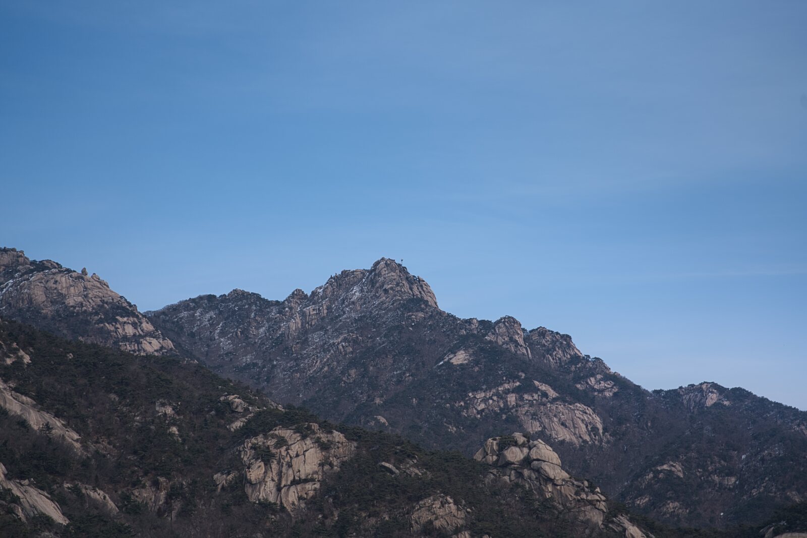 在韓日本人の登山 北韓山